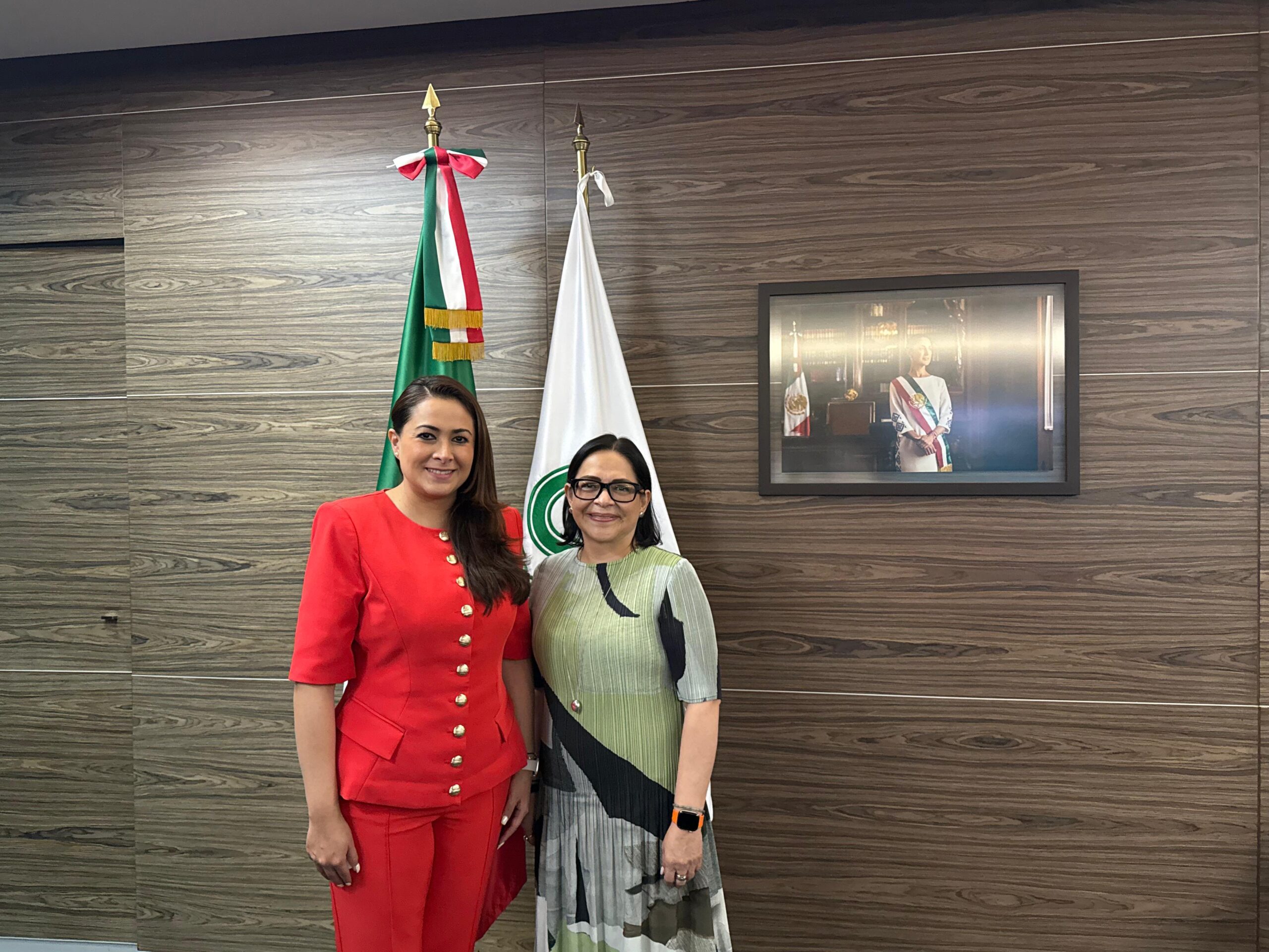 Se reúne gobernadora con directora de la CFE para revisar infraestructura