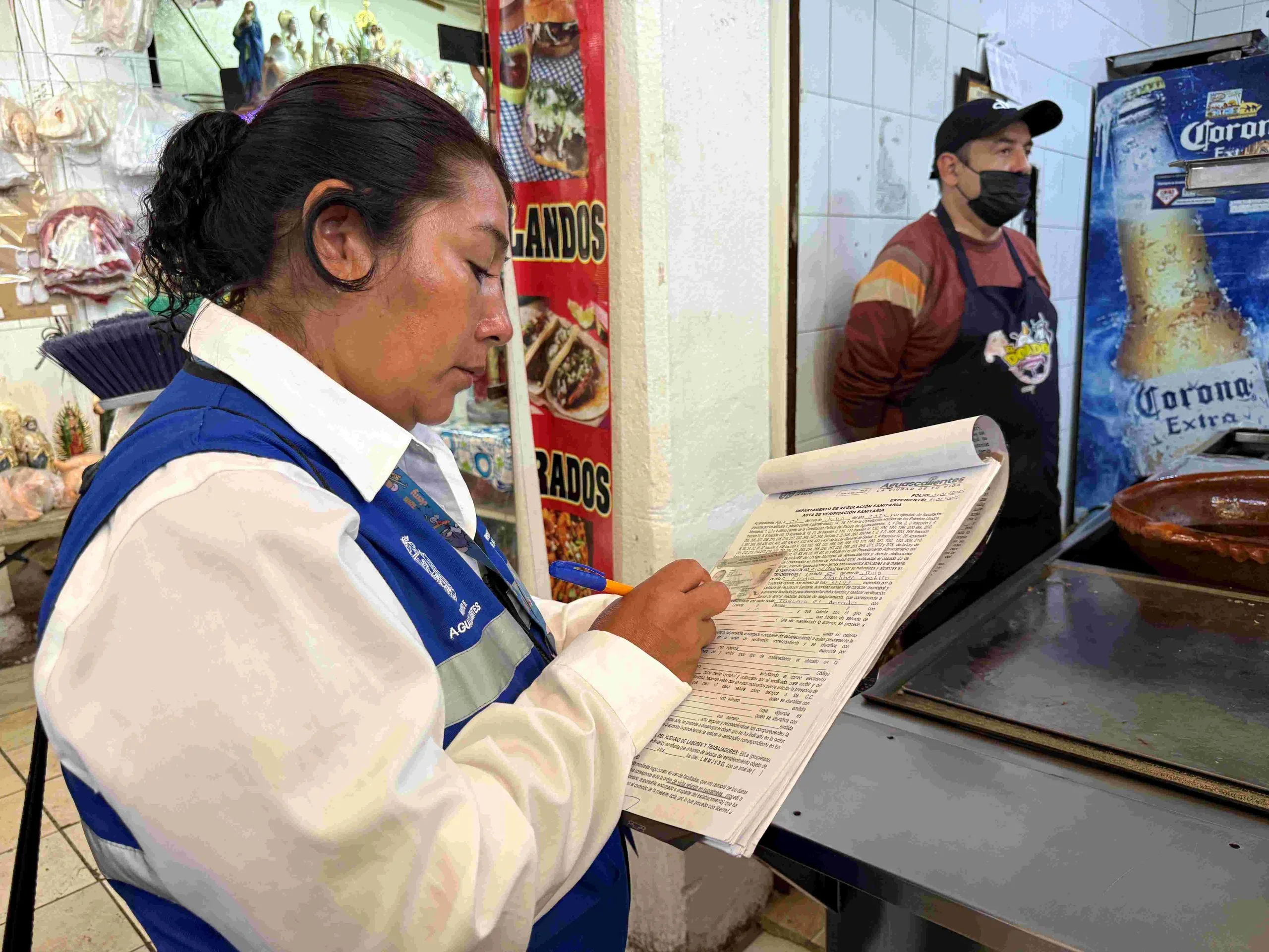 Supervisa Regulación Sanitaria mercados de Aguascalientes