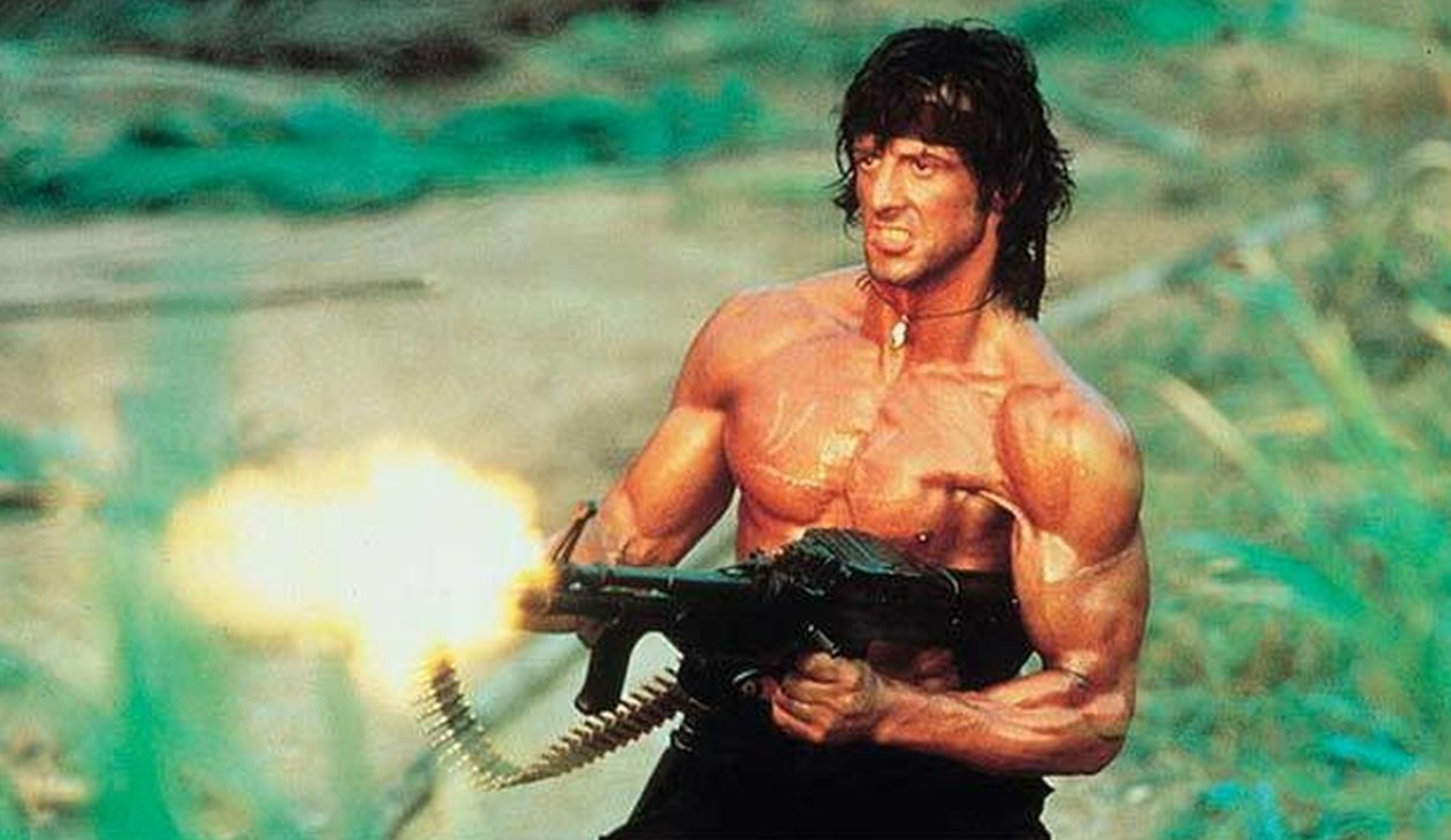 A rambo no le gusta la guerra