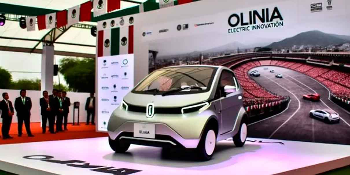 Olinia, primera armadora mexicana de autos eléctricos llegará a Puebla