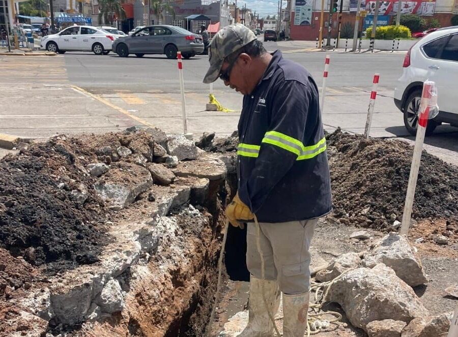 Refuerzan acciones en alcantarillado sanitario de Aguascalientes