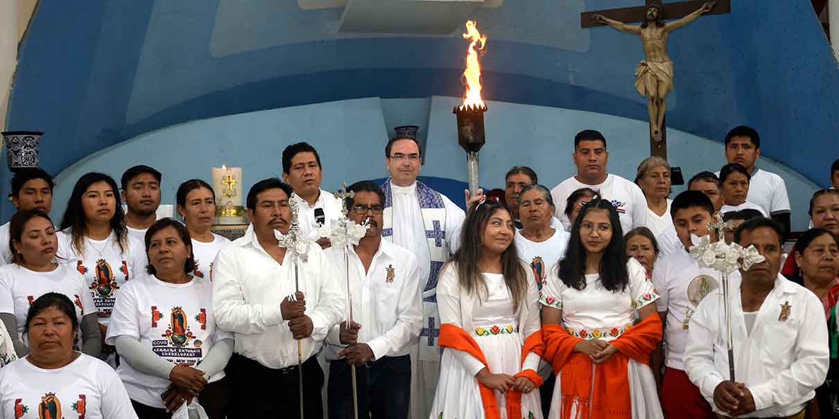 Edición 22 de la Antorcha Guadalupana destaca desafíos de migrantes en Puebla