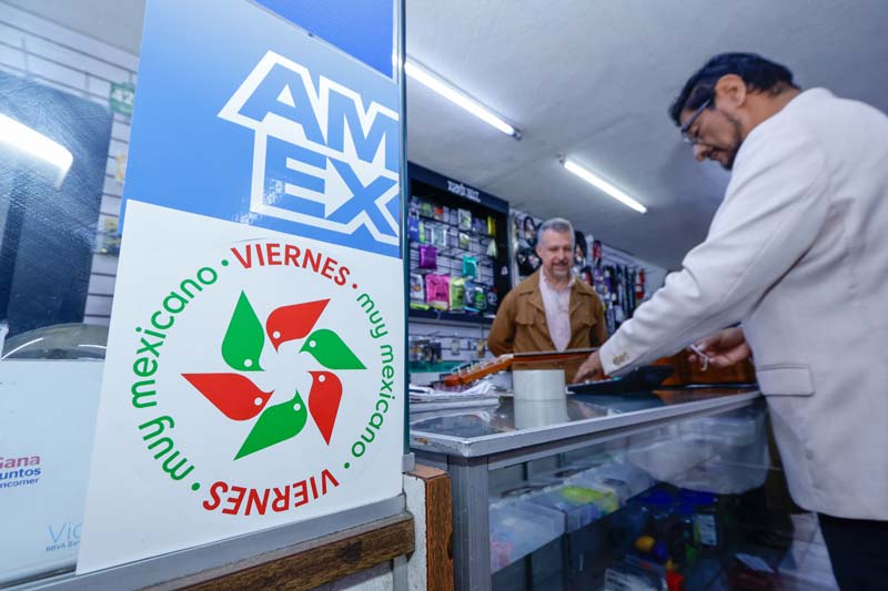 Más de 2 mil comercios participan en el “Viernes Muy Mexicano” con promociones