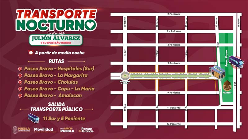 Zócalo y Paseo Bravo restringidos por Grito de Independencia; revisa rutas y transporte