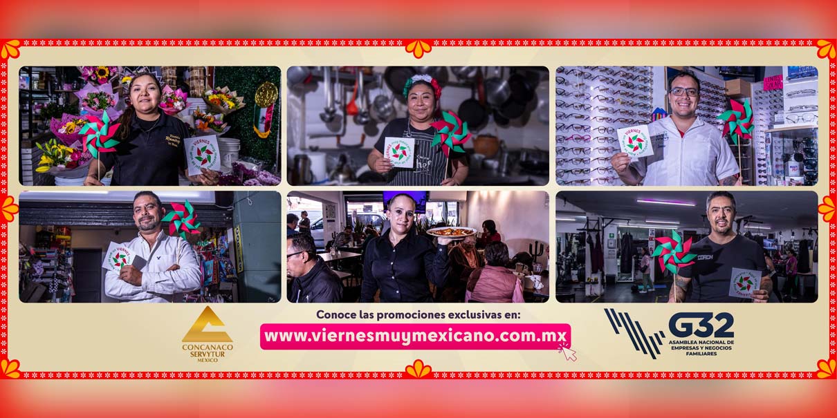 Concanaco celebra el 1er “viernes muy mexicano”: 23,335 negocios registrados y 250 mil activados en las 32 entidades