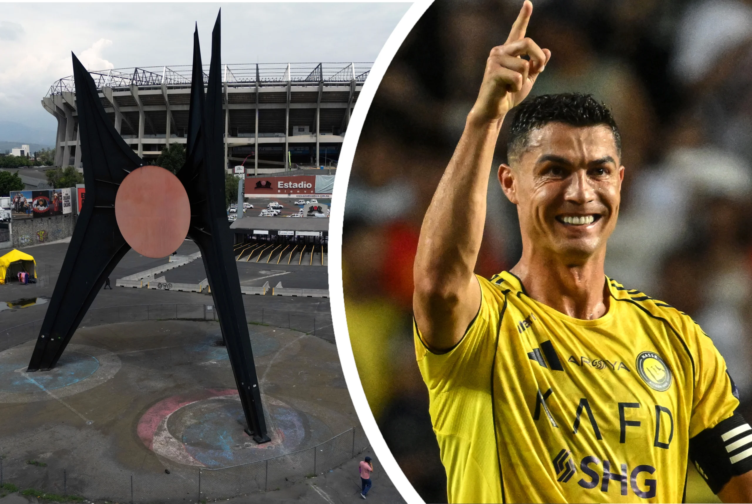 Cristiano Ronaldo jugará por primera vez en México en el nuevo Estadio Azteca