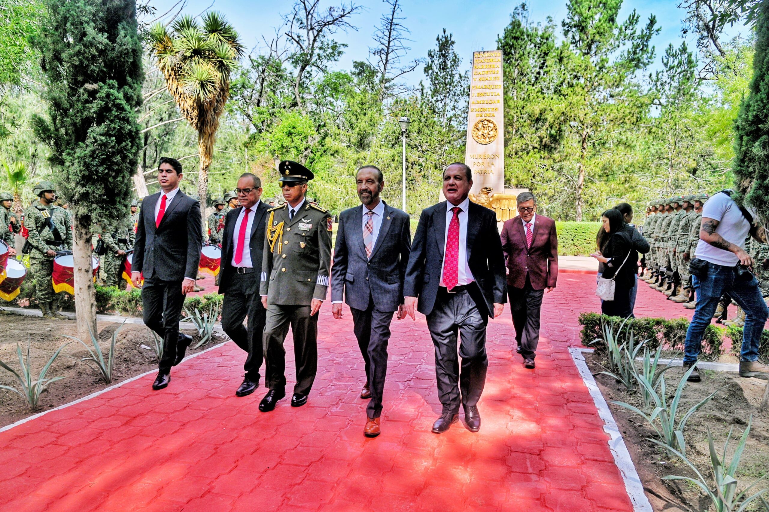 Durango rinde homenaje a los Niños Héroes en el 178 aniversario de su gesta histórica