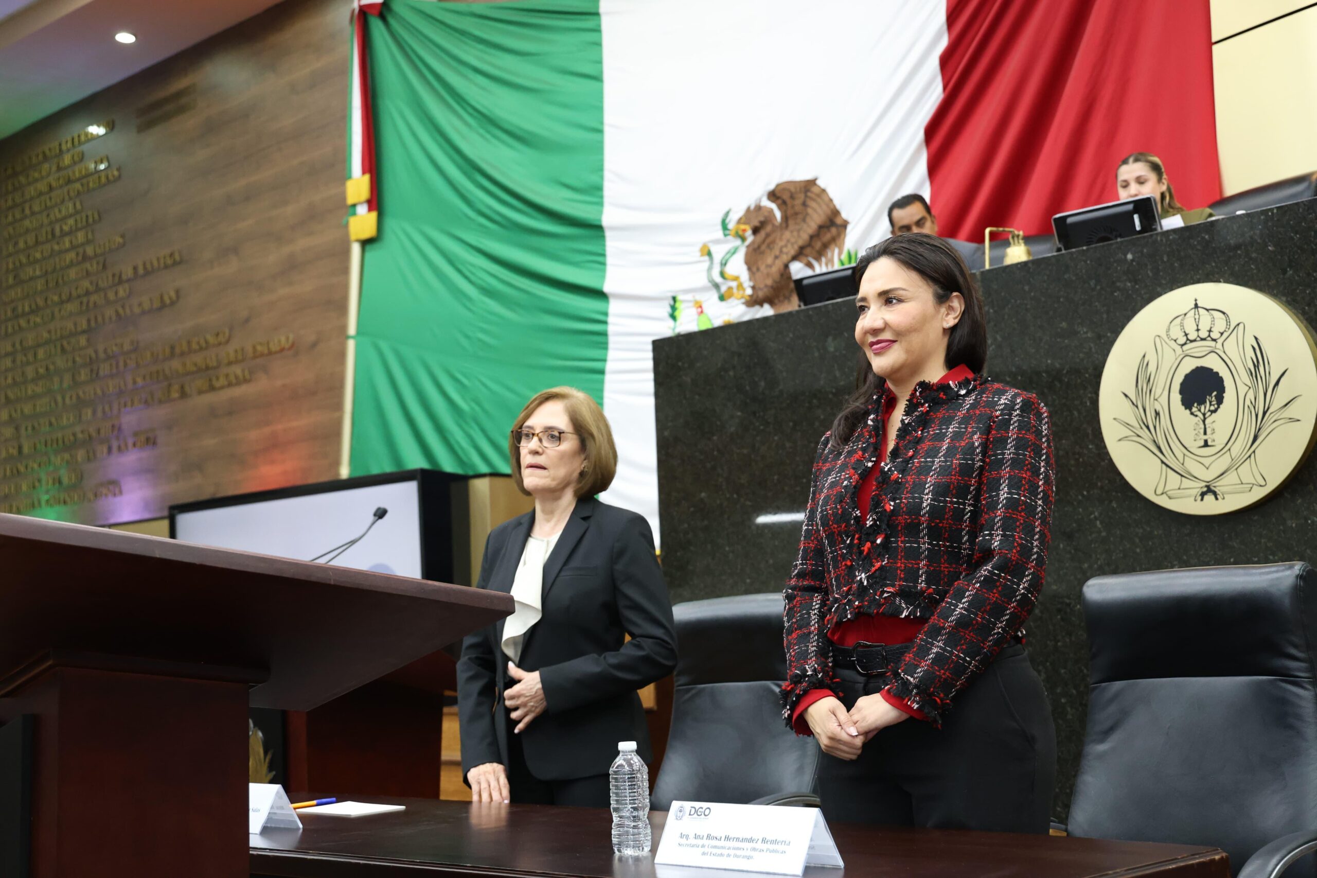 Infraestructura y agua, ejes de la comparecencia ante el Congreso