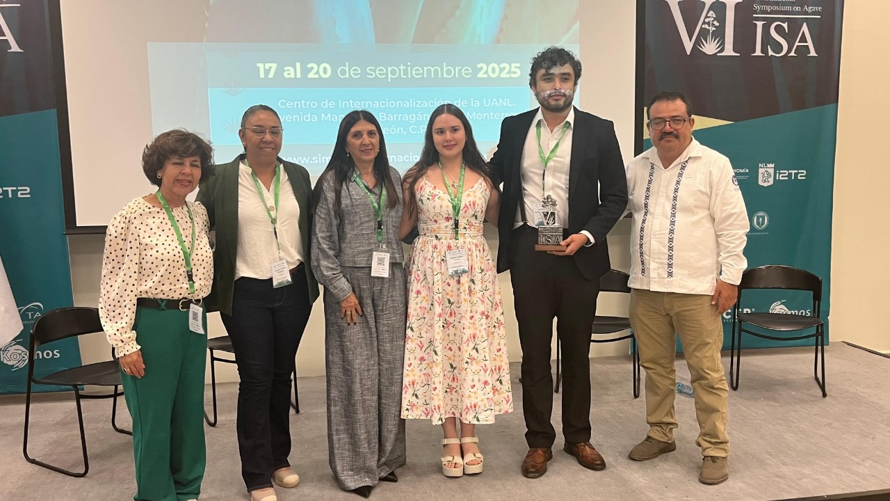 Transforman residuos de agave en innovación: ITD gana en simposio internacional