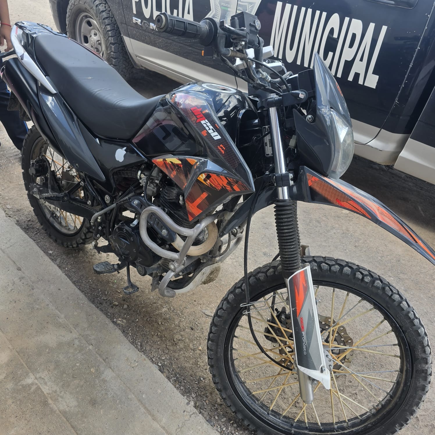 Ubican motocicleta con reporte de robo en Jesús María
