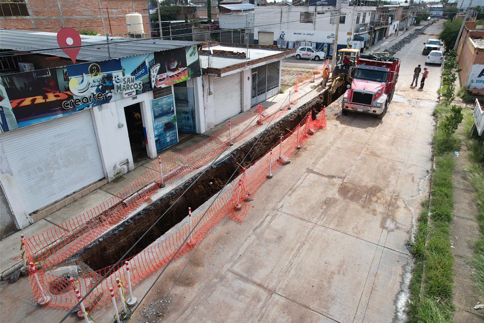 Tras colapso en red de alcantarillado, MIAA ampliará obras en las colonias Vicente Guerrero e Insurgentes
