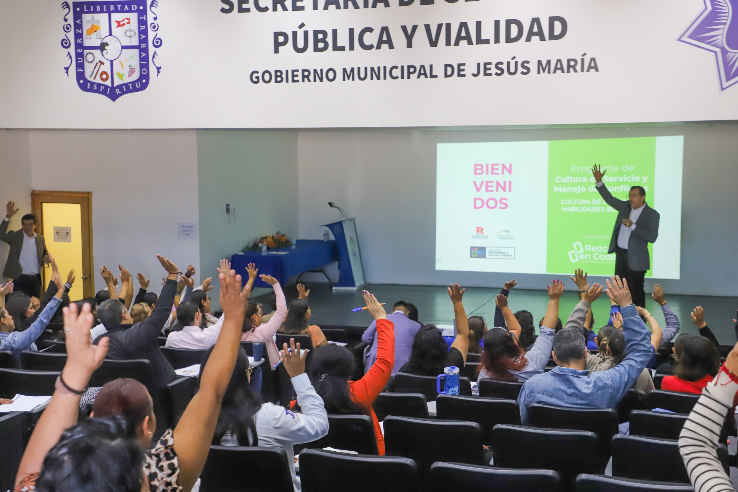 Jesús María arranca programa de capacitación en servicio y resolución de conflictos