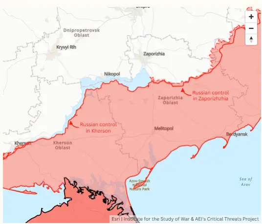 Mapa Ucrania