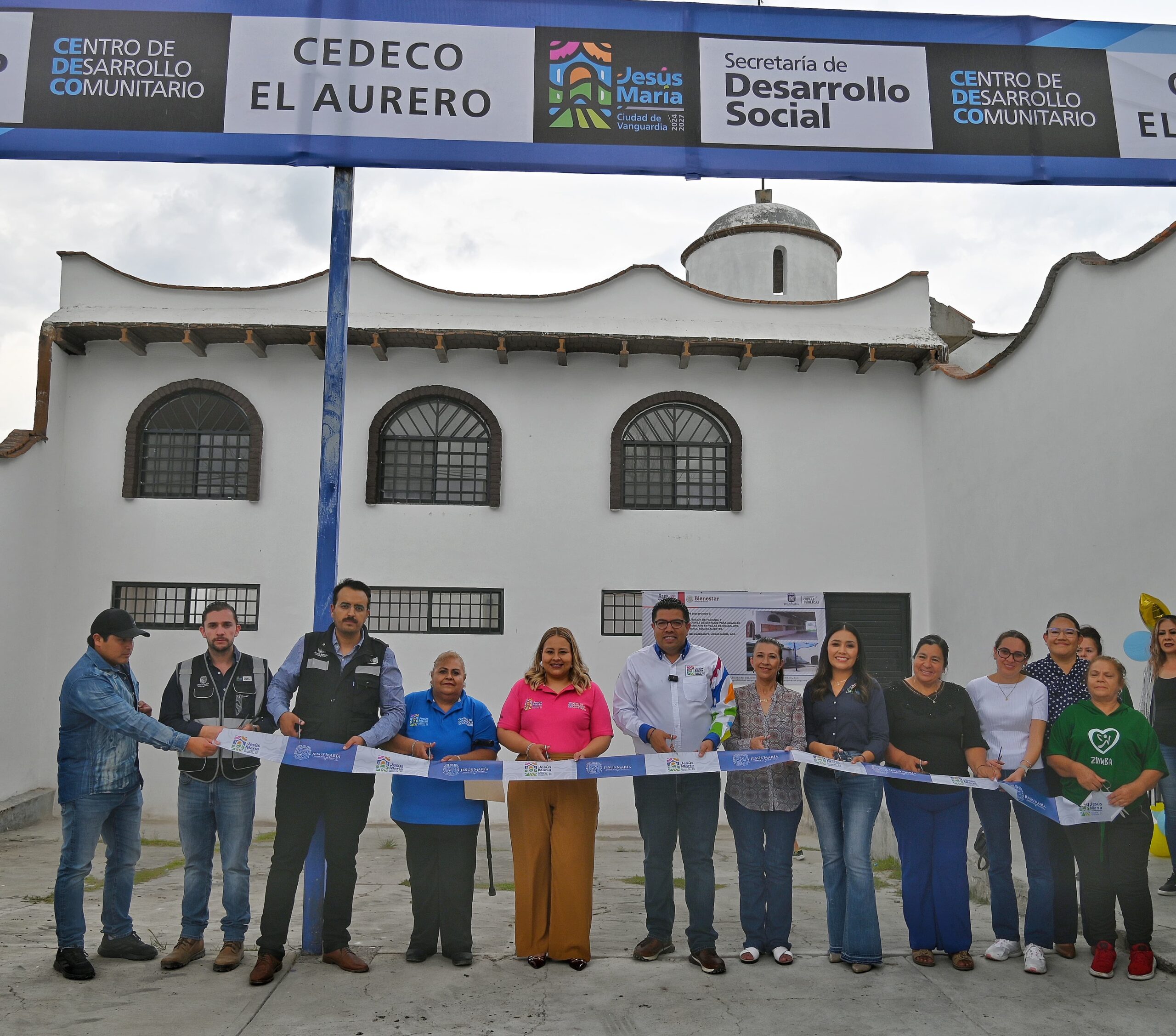 Jesús María inaugura un nuevo Centro de Desarrollo Comunitario en El Aurero