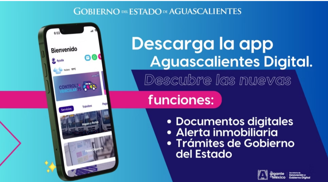 Más de 170 mil usuarios de la app Aguascalientes Digital