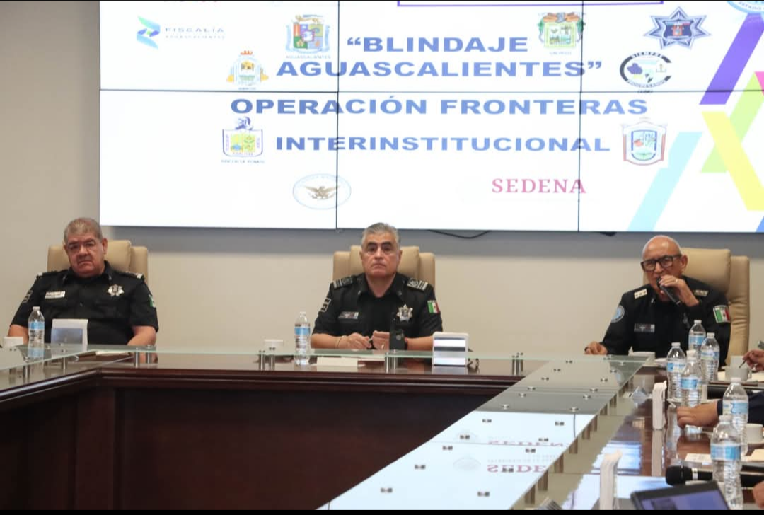 Directores de seguridad pública acuerdan incrementar blindaje estatal