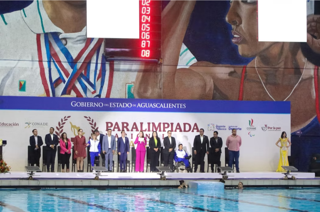 Gobernadora inaugura Paralimpiada Nacional 2025 en Aguascalientes