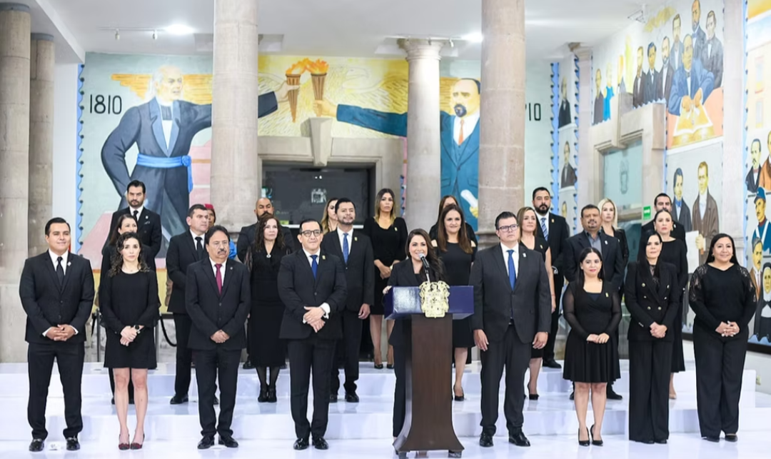 Gobernadora entrega su tercer informe a legisladores de Ags