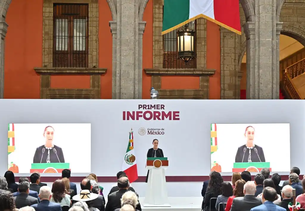 ‘Cuando no hay corrupción, alcanza para más’: Sheinbaum presenta su Primer Informe de Gobierno