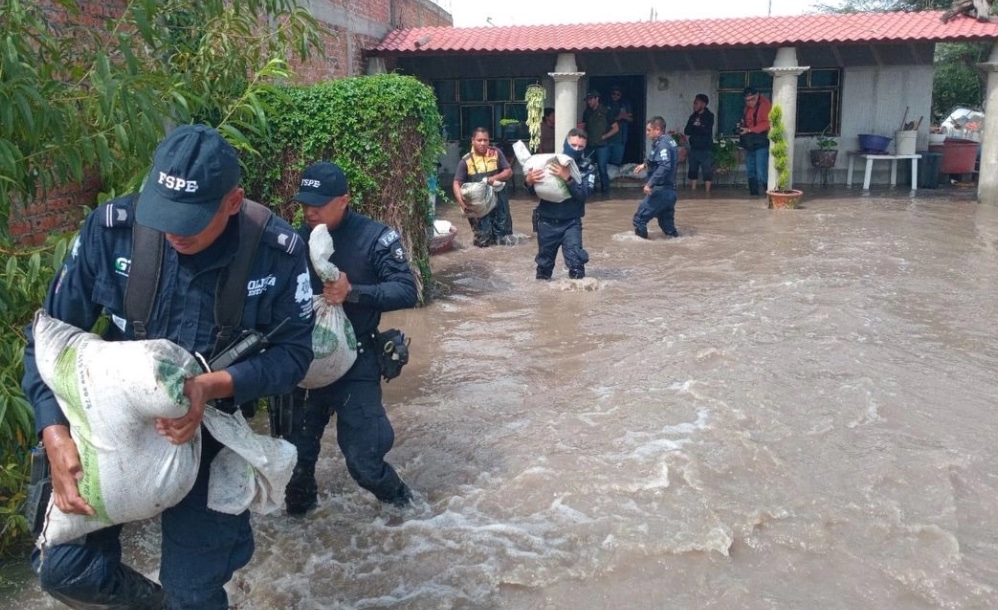 Estos diez municipios concentran las mayores afectaciones por lluvias en Guanajuato