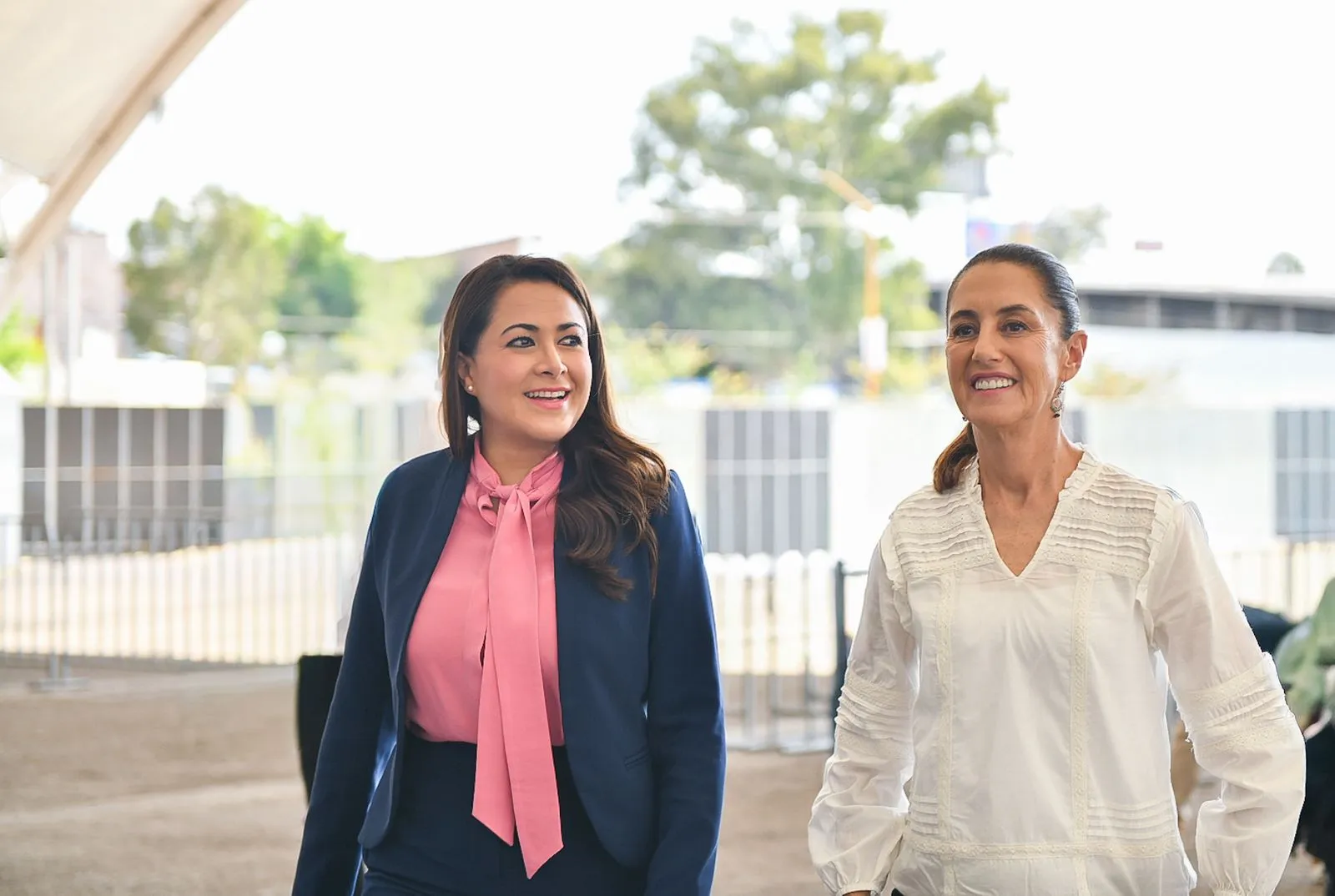 Tere Jiménez pide presupuesto a Claudia Sheinbaum para proyectos de vialidad