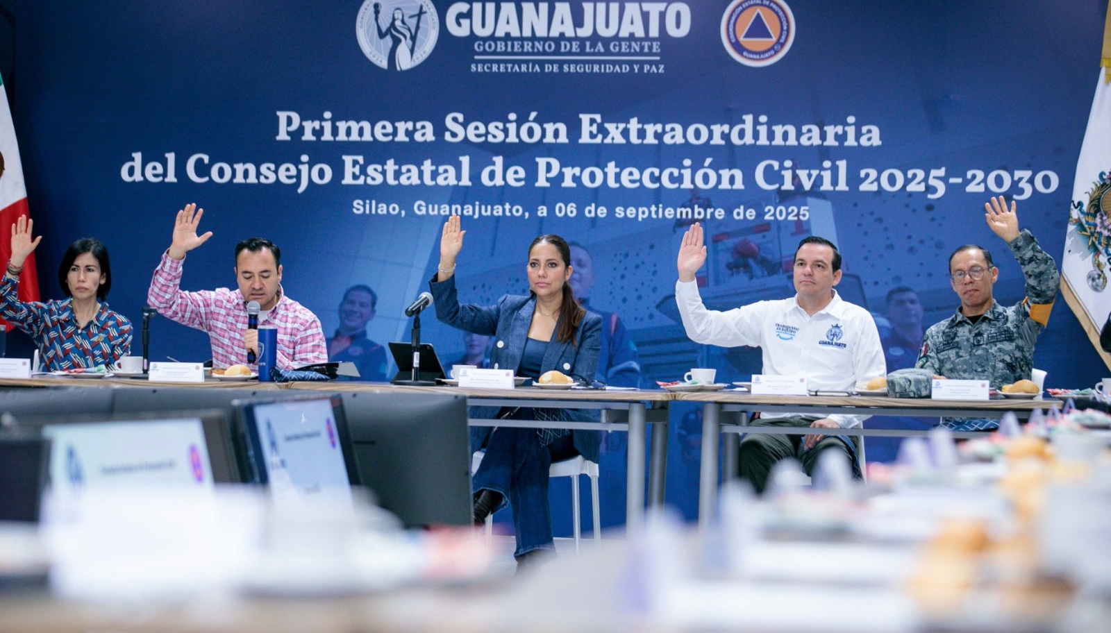 Consejo Estatal de Protección Civil se mantiene en alerta por temporada de lluvias en Guanajuato