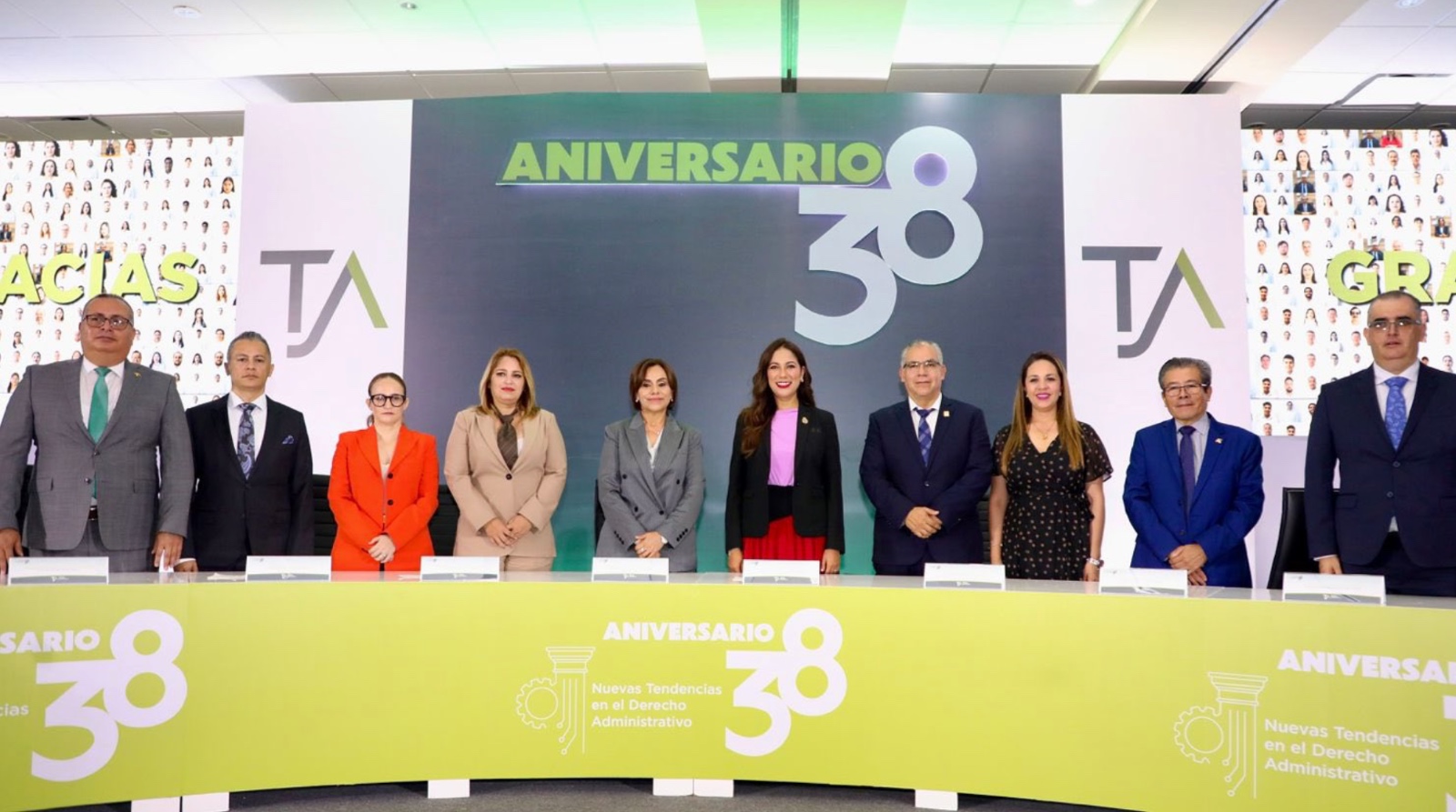 Tribunal de Justicia Administrativa celebra 38 años