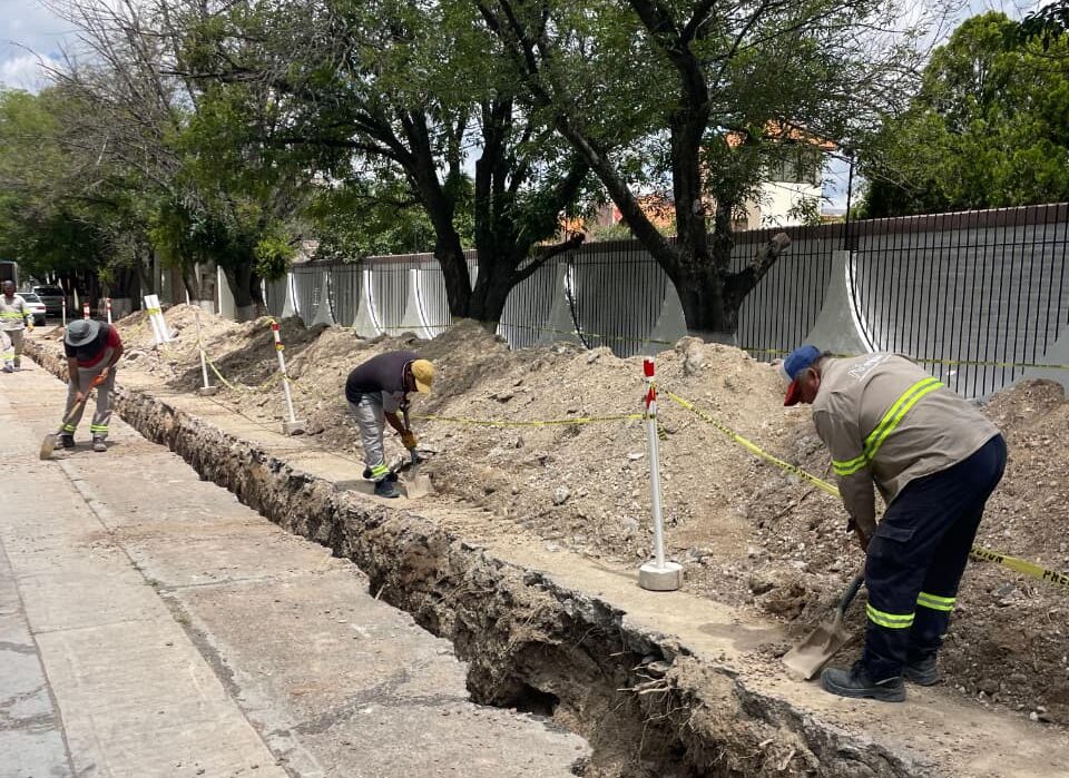 Rehabilita MIAA alcantarillado en Canteras de San Javier
