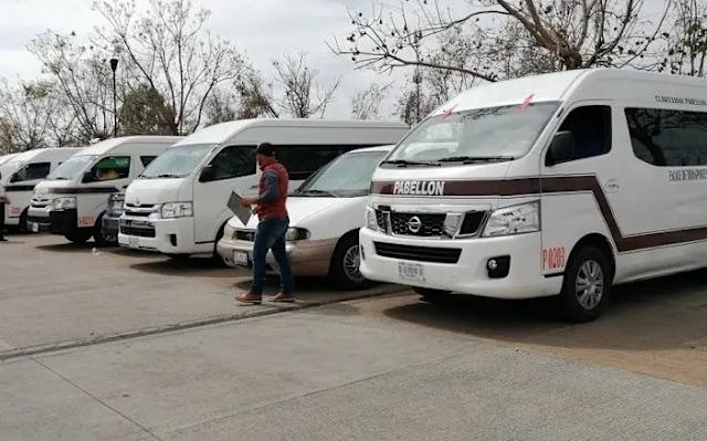 Inicia revista vehicular del transporte colectivo foráneo en Aguascalientes