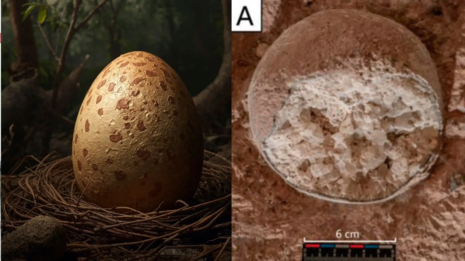 Datación directa: un método innovador revela la edad exacta de un huevo de dinosaurio