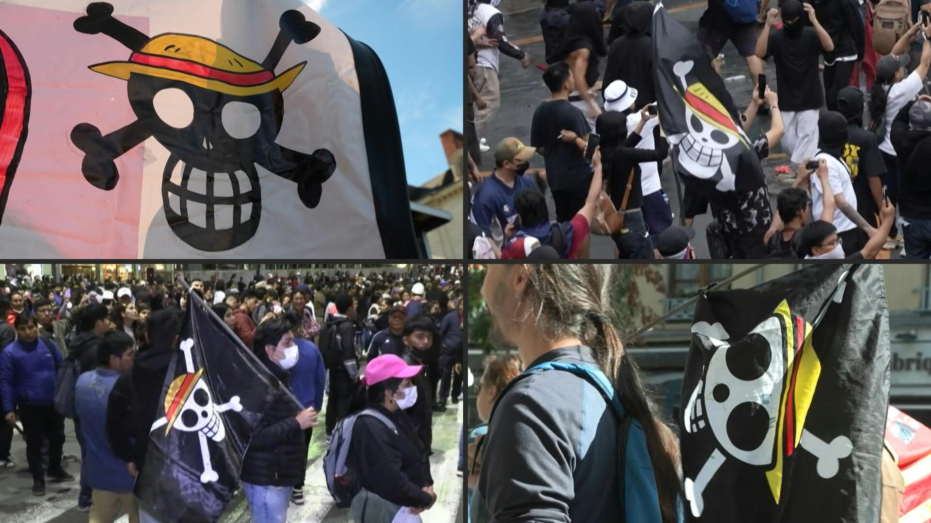 Cómo el héroe de &#8216;One Piece&#8217; trascendió el manga y se convirtió en icono de protesta