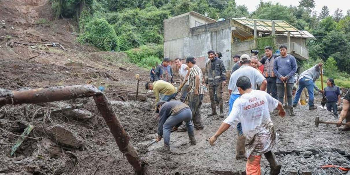 Armenta convoca a voluntarios para labores en la Sierra Norte