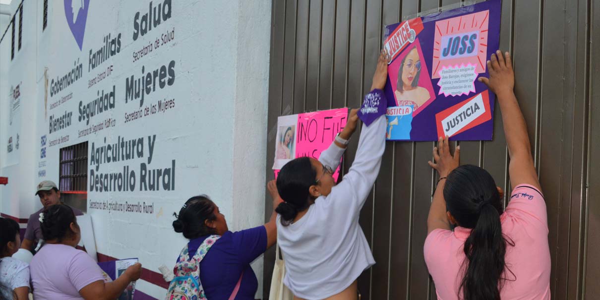 Atlixco alza la voz por Joss; piden tipificar muerte como feminicidio