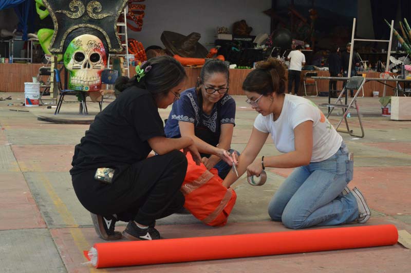 Atlixco exporta su arte: Catrinas monumentales llegarán a Nueva York y Colombia