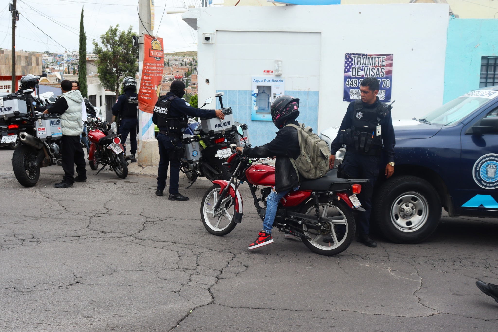 Buscan reducir la incidencia de accidentes de moto en operativos de revisión