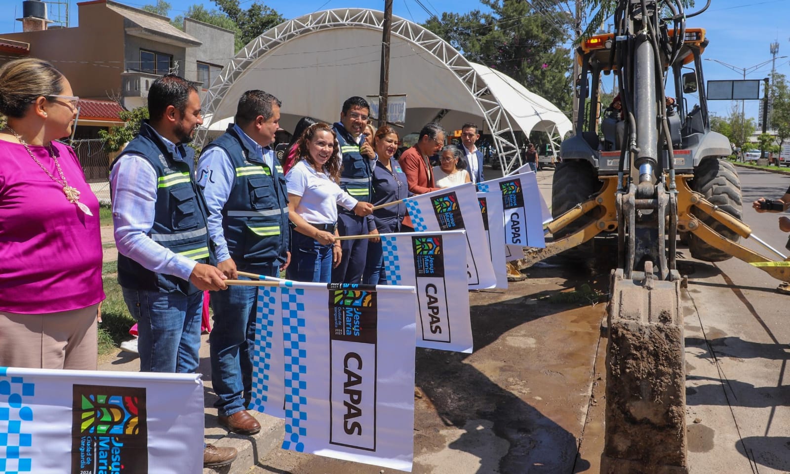 Inician obras hidrosanitarias en la Delegación Maravillas de Jesús María