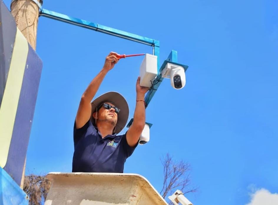 Avanza en Jesús María la instalación de cámaras de videovigilancia vecinal