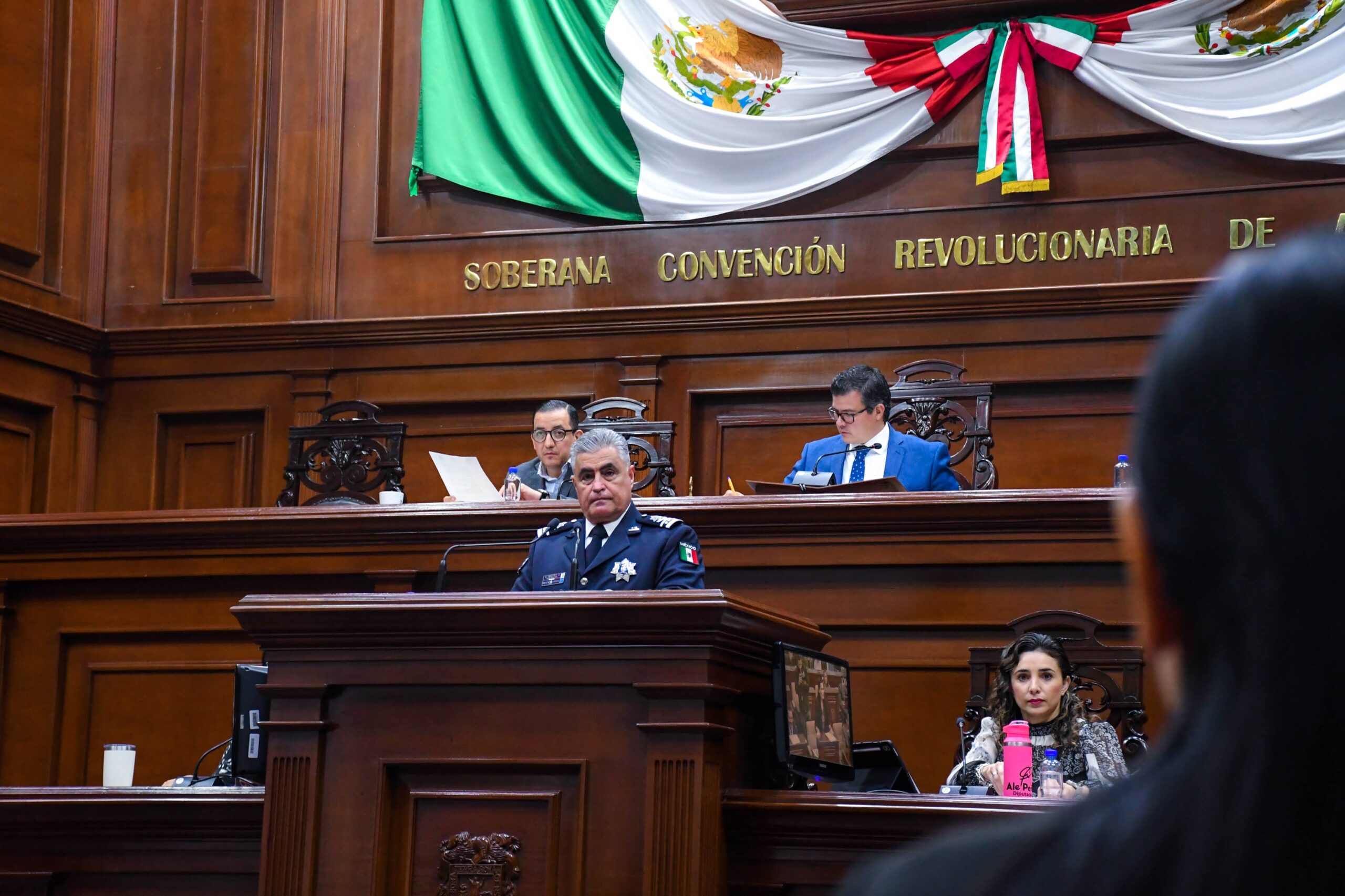 Seguridad y Salud rinden cuentas ante diputados por la glosa del Tercer Informe de Gobierno