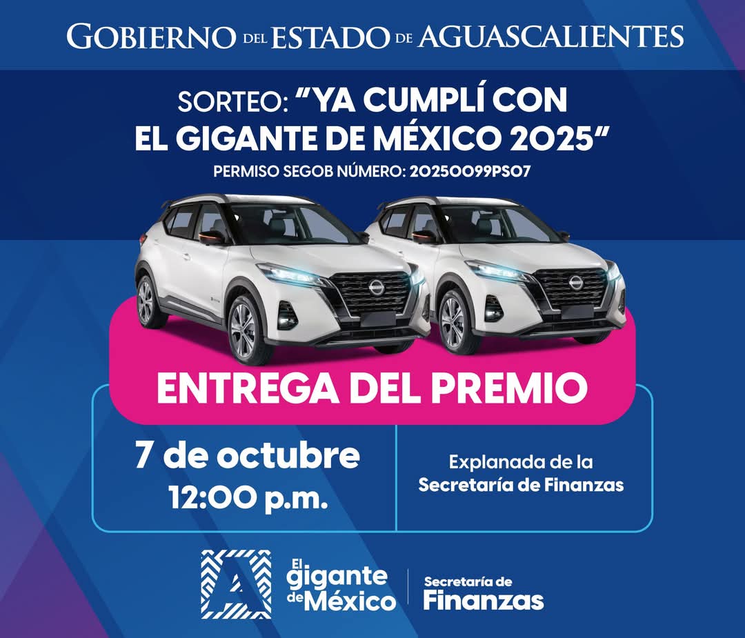 Mañana entregará SEFI dos camionetas del año a ganadores de sorteo