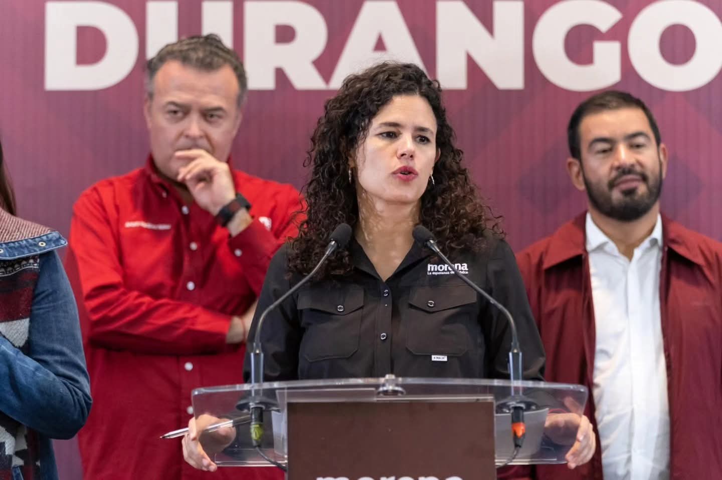 Luisa María Alcalde promete fortalecer estructura en Durango