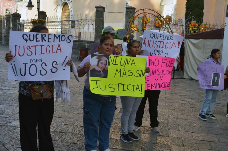 Atlixco alza la voz por Joss: piden tipificar muerte como feminicidio
