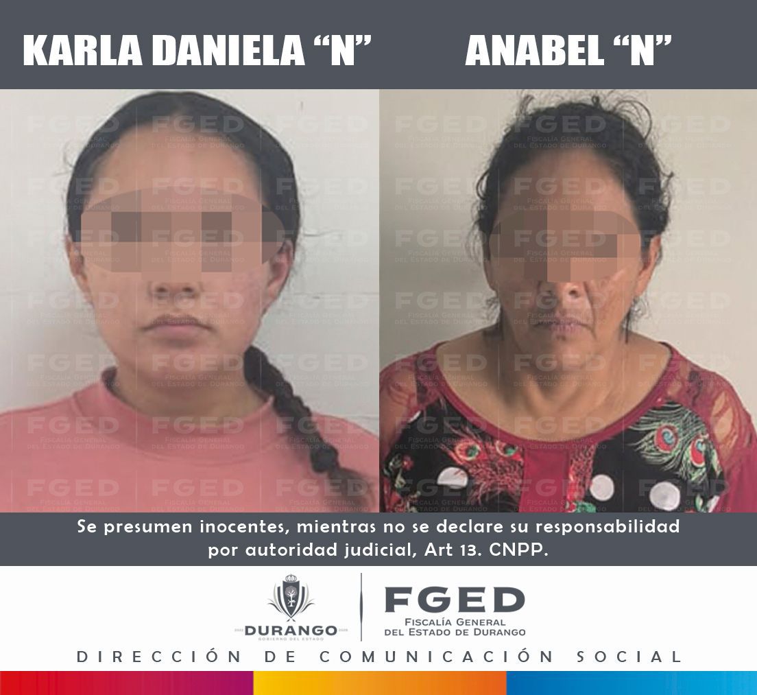 Planeó un embarazo falso y robó una recién nacida: detienen a dos mujeres en Durango