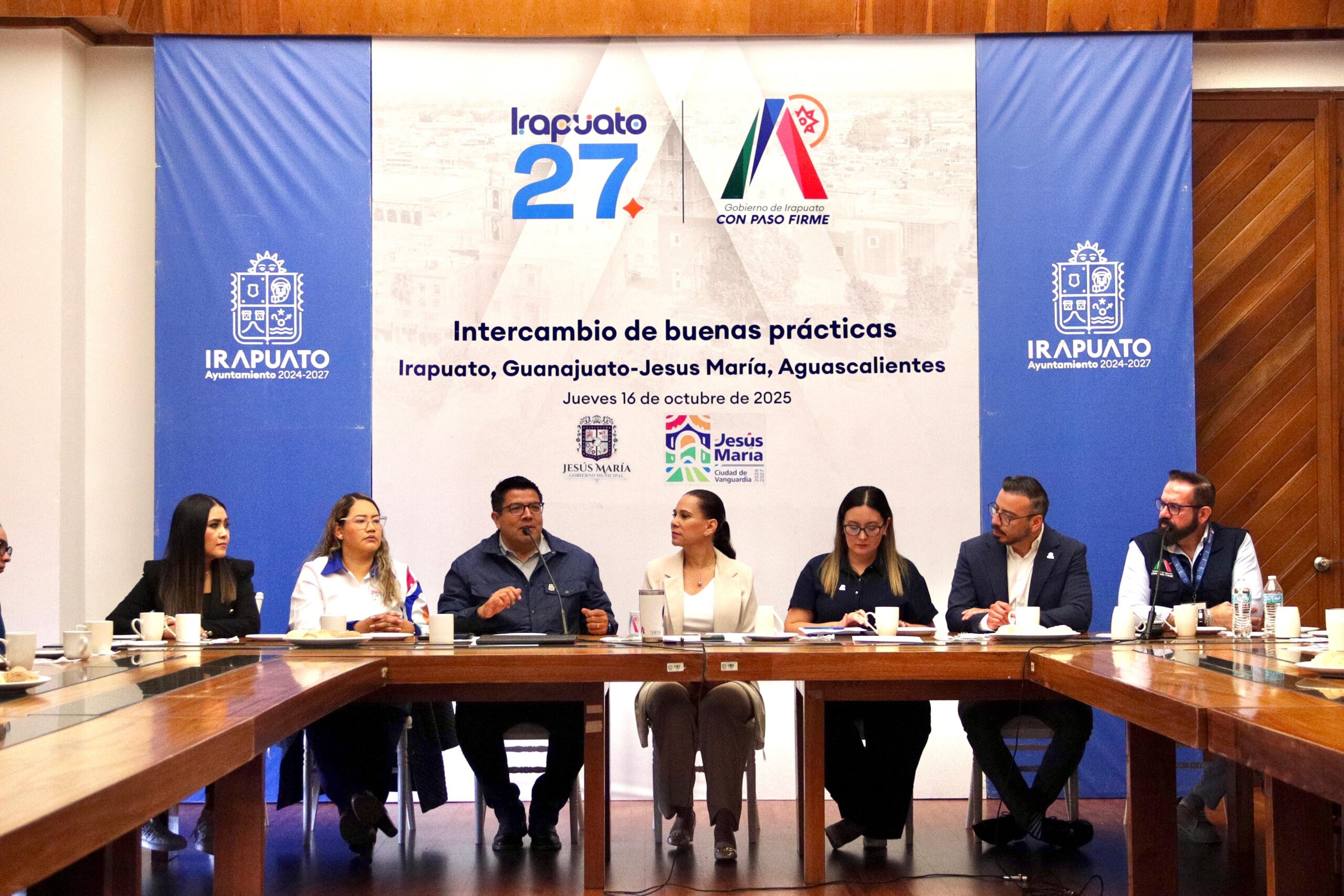 Jesús María e Irapuato refuerzan la colaboración intermunicipal