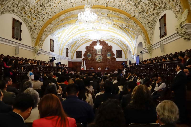 Lilia Cedillo refrenda compromiso con la BUAP impulsando diálogo y proyectos
