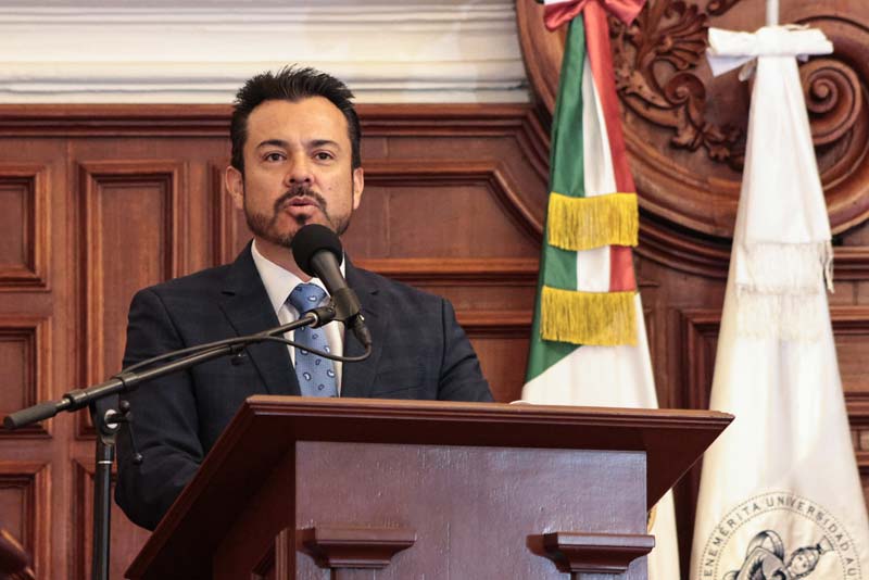 Lilia Cedillo refrenda compromiso con la BUAP impulsando diálogo y proyectos