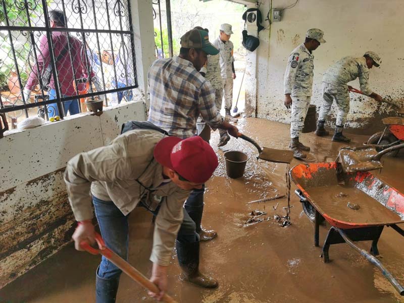 23 municipios de Puebla con daños y 29 comunidades incomunicadas por lluvias