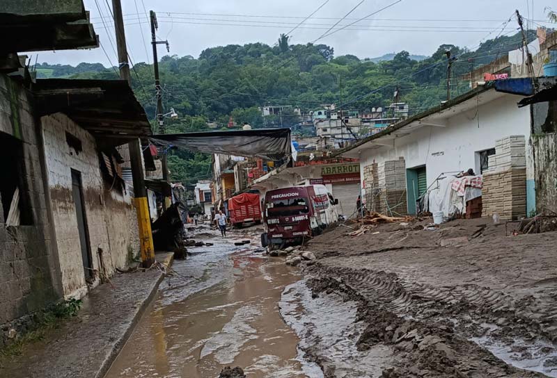 Tormentas en Puebla dejan 13 muertos, 4 desaparecidos y 23 municipios afectados