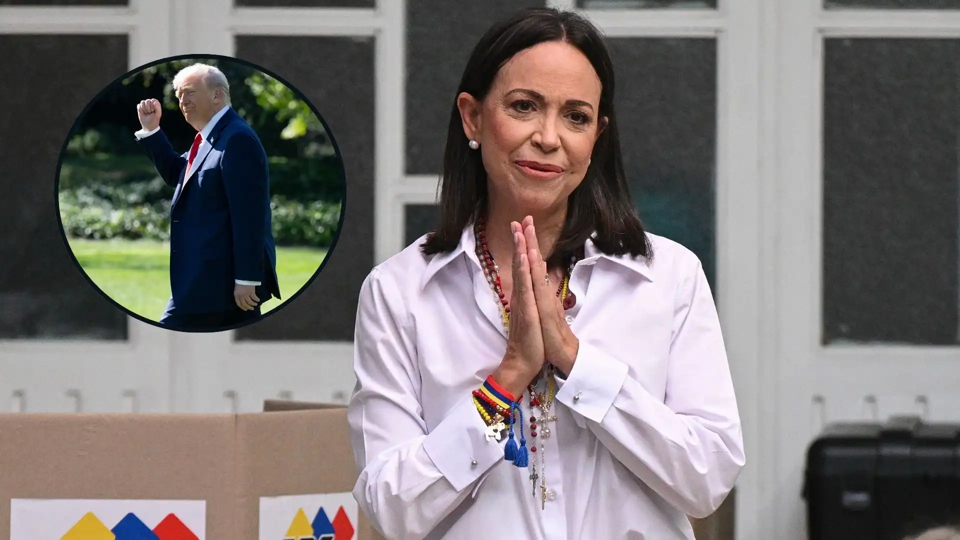 Machado gana el Nobel de la Paz y se lo dedica a Trump en plena tensión por buques de Estados Unidos en el Caribe