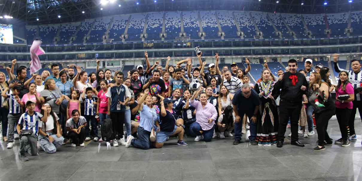 ArcelorMittal México invita al DIF Guadalupe a tarde futbolera con las Rayadas