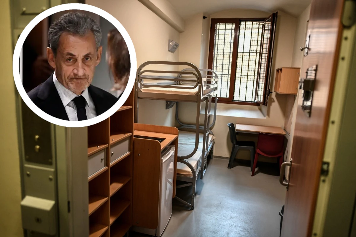 De presidente a preso: así es la cárcel en París donde cumple condena el exmandatario Nicolas Sarkozy